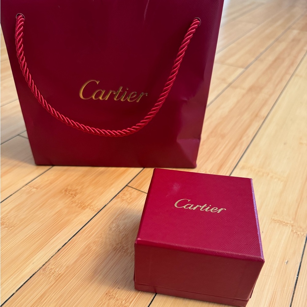Cartier box with a bag